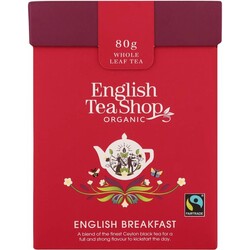 Чай черный English Tea Shop English breakfast Органический + Ложка 80 г (680275060055)