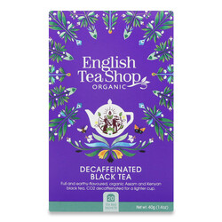 Чай чорний English Tea Shop без кофеїну органічний, 25*2г (0680275034469)