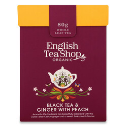 Чай черный English Tea Shop English Breakfast органический + ложка, 80г (0680275059868)