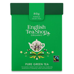 Чай зеленый English Tea Shop English Breakfast органический + ложка, 80г (0680275059882)