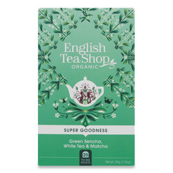 Суміш English Tea Shop сенча-матча органічна, 35г (0680275057949)