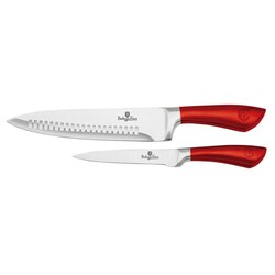 Набор ножей Berlinger Haus Metallic Line Burgundy Edition 2 предмета (BH-2372)