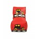 Кресло мешок детский Машинка красная (sm-0650)
