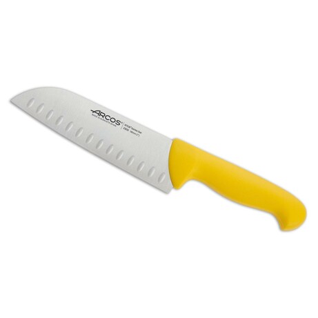 Нож поварской японский Сантоку желтый 180 мм 2900 Arcos (290600)