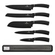Набор ножей Berlinger Haus Black Silver Collection из 6 предметов (BH-2536A)