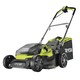 Газонокосилка гибридная аккумуляторная Ryobi RY18LMH37A-250 (00071267)