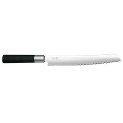 Нож кухонный для хлеба, 230 мм, KAI "Wasabi" (6723B)