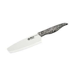 Нож кухонный керамический Samura Inca накири 165 мм (SIN-0043W)