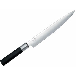 Нож кухонный для тонкой нарезки, 230 мм, KAI Wasabi (6723L)