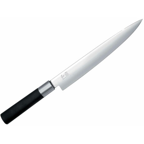 Нож кухонный для тонкой нарезки, 230 мм, KAI Wasabi (6723L)