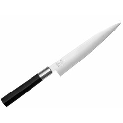 Нож кухонный для тонкой нарезки, 180 мм, KAI Wasabi (6761F)