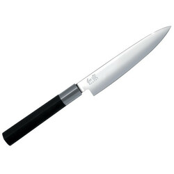 Нож кухонный универсальный 150 мм KAI "Wasabi Black" (6715U)