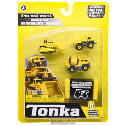 Будівельний транспорт метал. (4 елементи) Tonka (06056)