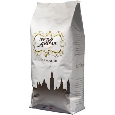 Кофе в зернах Nero Aroma Exclusive, 1 кг (8053264190569)
