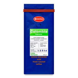 Кава мелена Gemini Колумбія Супремо смажена, 250 г (4820156432069)