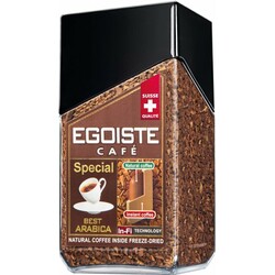 Кофе растворимый Egoiste Special сублимирован с/б, 100 г (7610121710516)