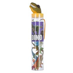 Набор игровых фигурок Dingua Динозавры, 12 шт в тубусе (D0050)