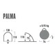 Намет High Peak Palma 40 Blue/Grey (Special Offer) (929933)