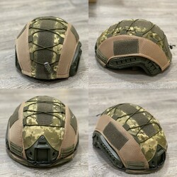 Шлем FAST Helmet L (56-60) + кавер (Ukraine) NIJ IIIA, 1300 г  (00041688)
