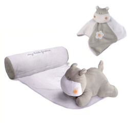 Позиционер для сна младенца с игрушкой HIPPO (50298/C01)