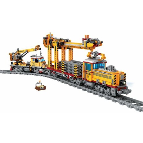Конструктор ZIPP Toys Поезд DPK32 с рельсами ц:желто-черный (532.01.00)