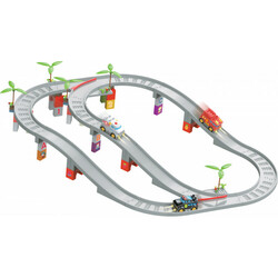 Игровой набор ZIPP Toys Электрический автотрек "Городские службы спасения", модель 2 (532.00.56)