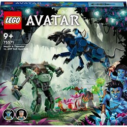 Конструктор LEGO Avatar Нейтірі та Танатор проти Куарітча у скафандрі УМП (75571)