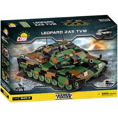 Конструктор COBI Танк Леопард 2, 945 деталей (5902251026202)