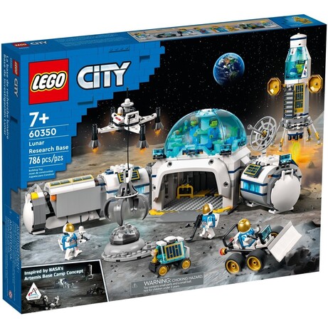 Конструктор LEGO City Місячна Дослідницька база (60350)