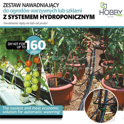 Комплект системи зрошення AGRODRIP методом гідропоніки до 160 рослин (66797)
