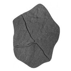 Декор для дорожек для сада MultyHome, 38х51 см, серый, "камень" (107384)