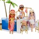 Ігровий набір для ляльок RAINBOW HIGH серії "Pacific Coast" - ВЕЧІРКА У БАСЕЙНУ (світло) (578475)