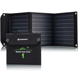 Портативное зарядное устройство для солнечной панели Bresser Mobile Solar Charger 40 Watt USB DC (38