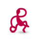 Іграшка-гризун Танцююча Мавпочка (колір червоний, 14 см) (MM-DMT-004)