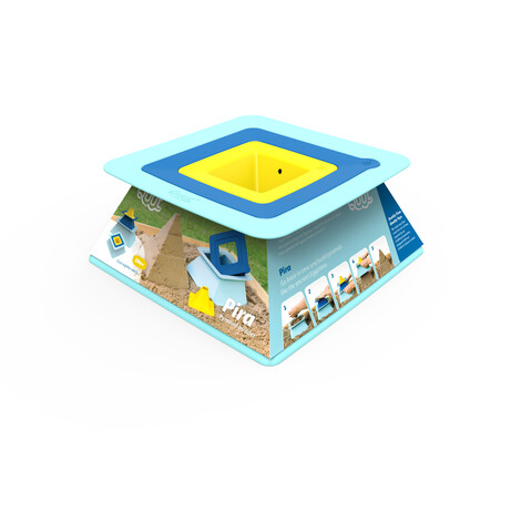 Ігровий набір "Будуємо замки з піска та снігу "PIRA"(колір блакитний+синій+жовтий) (170761)