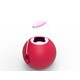 Сферичне відро "BALLO" (колір вишневий+рожевий) (171379)