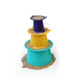 Игровой набор "Строим замки из песка и снега "ALTO"(цвет зеленый+фиолетовый+желтый) (170303)