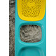 Лопатка "SСOPPI" з ситом для піску та снігу (колір зелений+жовтий) (170204)