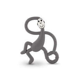 Игрушка-грызун Танцующая Обезьянка (цвет серый, 14 см) (MM-DMT-001)