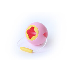 Сферическое ведро "Mini BALLO" (цвет розовый+желтый) (171164)