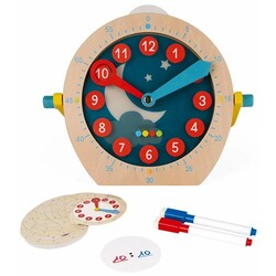 Развивающая игрушка Janod Учимся называть время (J05076)