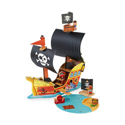 Ігровий набір Janod Корабель піратів 3D (J08579)