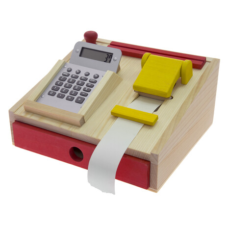 Игровой набор nic деревянный кассовый аппарат (NIC528735)