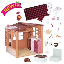 Игровой набор Our Generation Дом с аксессуарами Cozy Cabin (BD37961)