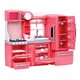 Набір меблів Our Generation Кухня для гурманів, 94 аксесуара рожева (BD37365Z)