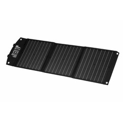 2E Портативна сонячна панель, 60 Вт зарядний пристрій, DC, USB-С PD18W, USB-A 24W
