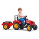 Дитячий трактор на педалях з причепом Falk 2020AB (колір - червоний) (2020AB)