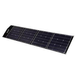 Портативна сонячна панель 2E, 200 Вт зарядний пристрій, DC, USB-С PD45W, USB-A 24W (2E-EC-200)