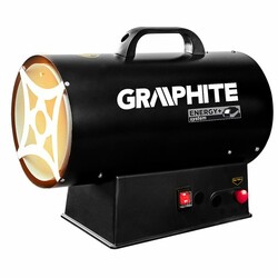 Теплова гармата газова Graphite, акумуляторна 58GE100
