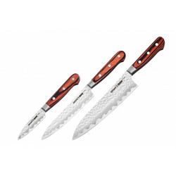 Набір з 3-х кухонних ножів з больстером Samura Kaiju (SKJ-0220B)